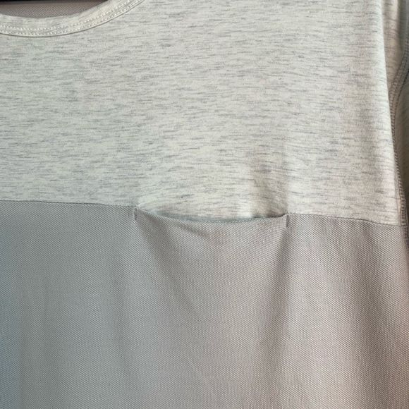 Lululemon Athletica Men's In Your Elements Pocket Heather Gray T-Shirt Size XL - Picture 7 of 8